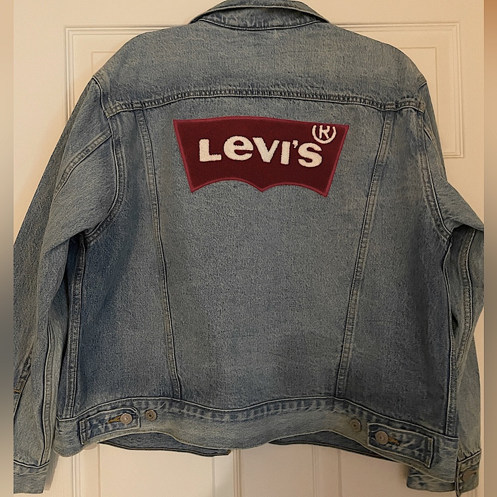 NEW Levi's premium EX boyfriend trucker jacket size XL with tags